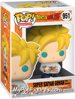 Super Saiyan Gohan (with Noodles) from Dragon Ball Z - Pop! Vinyl Figures manufactured by Funko [Front]