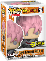 Super Saiyan Rose Goku Black (Glows) from Dragon Ball Z - Pop! Vinyl Figures manufactured by Funko [Front]