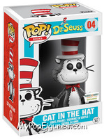 Cat in the Hat (Flocked) from Dr. Seuss - Pop! Vinyl Figures manufactured by Funko [Front]