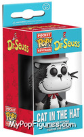 Cat in the Hat from Dr. Seuss - Pop! Keychains manufactured by Funko [Front]