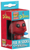 Fox in Socks from Dr. Seuss - Pop! Keychains manufactured by Funko [Front]