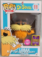 Lorax (Flocked) from Dr. Seuss - Pop! Vinyl Figures manufactured by Funko [Front]