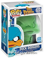 Duck Dodgers (Glow in the Dark) (Green Gamma) from Duck Dodgers - Pop! Vinyl Figures manufactured by Funko [Front]