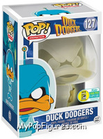 Duck Dodgers (Glow in the Dark) (White Gamma) from Duck Dodgers - Pop! Vinyl Figures manufactured by Funko [Front]