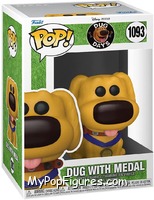 Dug with Medal from Dug Days - Dug Days Pop! manufactured by Funko [Front]