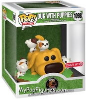 Dug with Puppies (Deluxe) from Dug Days - Dug Days Pop! manufactured by Funko [Front]