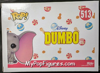 Baby Dumbo from Dumbo - Dumbo Pop! manufactured by Funko [Back]