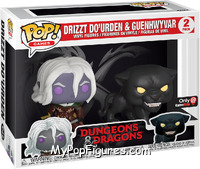 Drizzt Do'Urden & Guenhwyvar from Dungeons & Dragons - Pop! Sets manufactured by Funko [Front]