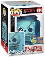 Gelatinous Cube (Blue) (Glows In The Dark) from Dungeons & Dragons - Pop! Vinyl Figures manufactured by Funko [Front]