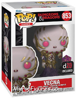 Vecna (with D20) from Dungeons & Dragons - Pop! Vinyl Figures manufactured by Funko [Front]