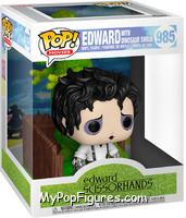 Edward w/ Dinosaur Shrub from Edward Scissorhands - Pop! Vinyl Figures manufactured by Funko [Front]