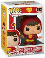 El Chapulin Colorado from El Chavo - Pop! Vinyl Figures manufactured by Funko [Front]