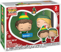 Buddy the Elf / Jovie from Elf - Pop! Keychains manufactured by Funko [Front]