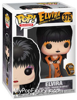 Elvira (Orange Dress) from Elvira Mistress of the Dark - Pop! Vinyl Figures manufactured by Funko [Front]