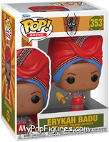 Erykah Badu (Red Dress) from Erykah Badu - Pop! Vinyl Figures manufactured by Funko [Front]