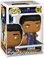 Kingo from Eternals - Pop! Vinyl Figures manufactured by Funko [Front]