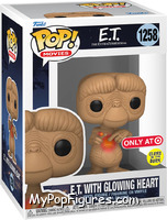 E.T. with Glowing Heart (Glows in the Dark) from E.T. - Pop! Vinyl Figures manufactured by Funko [Front]