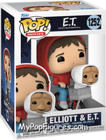 Elliott & E.T. from E.T. - Pop! Vinyl Figures manufactured by Funko [Front]