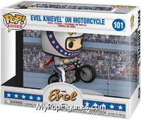 Evel Knievel on Motorcycle from Evel Knievel - Pop! Rides manufactured by Funko [Front]