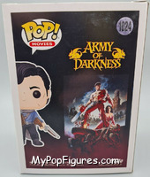 Ash (Army of Darkness) from Evil Dead - Pop! Vinyl Figures manufactured by Funko [Back]