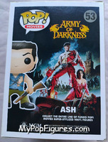 Ash (Army of Darkness) from Evil Dead - Pop! Vinyl Figures manufactured by Funko [Back]