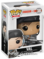 Val from Evolve - Pop! Vinyl Figures manufactured by Funko [Front]