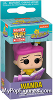 Wanda with Da Rules from Fairly OddParents - Pop! Keychains manufactured by Funko [Front]