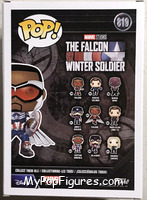 Captain America from Falcon and the Winter Soldier - Pop! Vinyl Figures manufactured by Funko [Back]