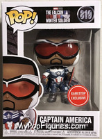 Captain America from Falcon and the Winter Soldier - Pop! Vinyl Figures manufactured by Funko [Front]