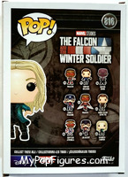 Sharon Carter from Falcon and the Winter Soldier - Pop! Vinyl Figures manufactured by Funko [Back]