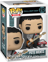 Pete Wentz (Striped Shirt) from Fall Out Boy - Pop! Vinyl Figures manufactured by Funko [Front]