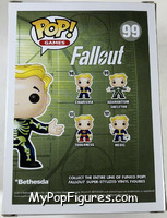 Adamantium Skeleton (Vault Boy) from Fallout - Pop! Vinyl Figures manufactured by Funko [Back]