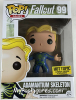 Adamantium Skeleton (Vault Boy) from Fallout - Pop! Vinyl Figures manufactured by Funko [Front]