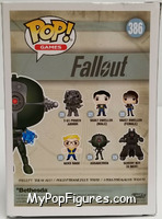 Assaultron (Invader Model) (Glow in the Dark) from Fallout - Pop! Vinyl Figures manufactured by Funko [Back]