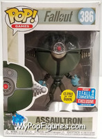 Assaultron (Invader Model) (Glow in the Dark) from Fallout - Pop! Vinyl Figures manufactured by Funko [Front]