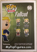 Charisma (Vault Boy) from Fallout - Pop! Vinyl Figures manufactured by Funko [Back]