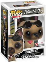 Dogmeat (Fallout 4) (Flocked) from Fallout - Pop! Vinyl Figures manufactured by Funko [Front]