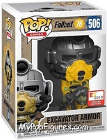 Excavator Armor (Fallout 76) from Fallout - Pop! Vinyl Figures manufactured by Funko [Front]