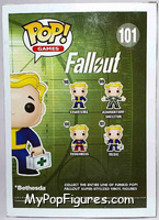 Medic from Fallout - Pop! Vinyl Figures manufactured by Funko [Back]