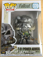 T-51 Power Armor (Silver) from Fallout - Pop! Vinyl Figures manufactured by Funko [Front]