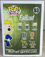 Vault Boy (Glow in the Dark) from Fallout - Pop! Vinyl Figures manufactured by Funko [Back]