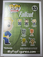 Vault Boy (Gold) from Fallout - Pop! Vinyl Figures manufactured by Funko [Back]