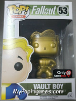 Vault Boy (Gold) from Fallout - Pop! Vinyl Figures manufactured by Funko [Front]