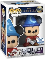 Sorcerer Mickey (Diamond) from Fantasia - Pop! Vinyl Figures manufactured by Funko [Front]