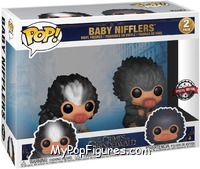 Baby Nifflers (Gray) from Fantastic Beasts - Pop! Sets manufactured by Funko [Front]