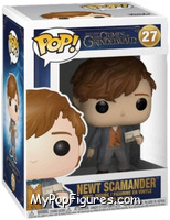 Newt Scamander (Postcard) from Fantastic Beasts - Pop! Vinyl Figures manufactured by Funko [Front]