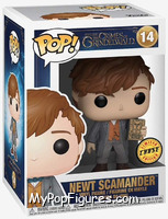 Newt Scamander (Book) (Chase) from Fantastic Beasts - Pop! Vinyl Figures manufactured by Funko [Front]