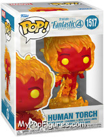 Human Torch from Fantastic Four: First Steps - Pop! Vinyl Figures manufactured by Funko [Front]