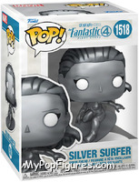Silver Surfer from Fantastic Four: First Steps - Pop! Vinyl Figures manufactured by Funko [Front]