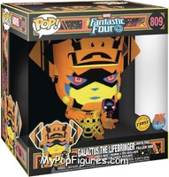 Galactus with Silver Surfer (Orange) (Chase) (10" Scale) from Fantastic Four - Pop! Vinyl Figures manufactured by Funko [Front]